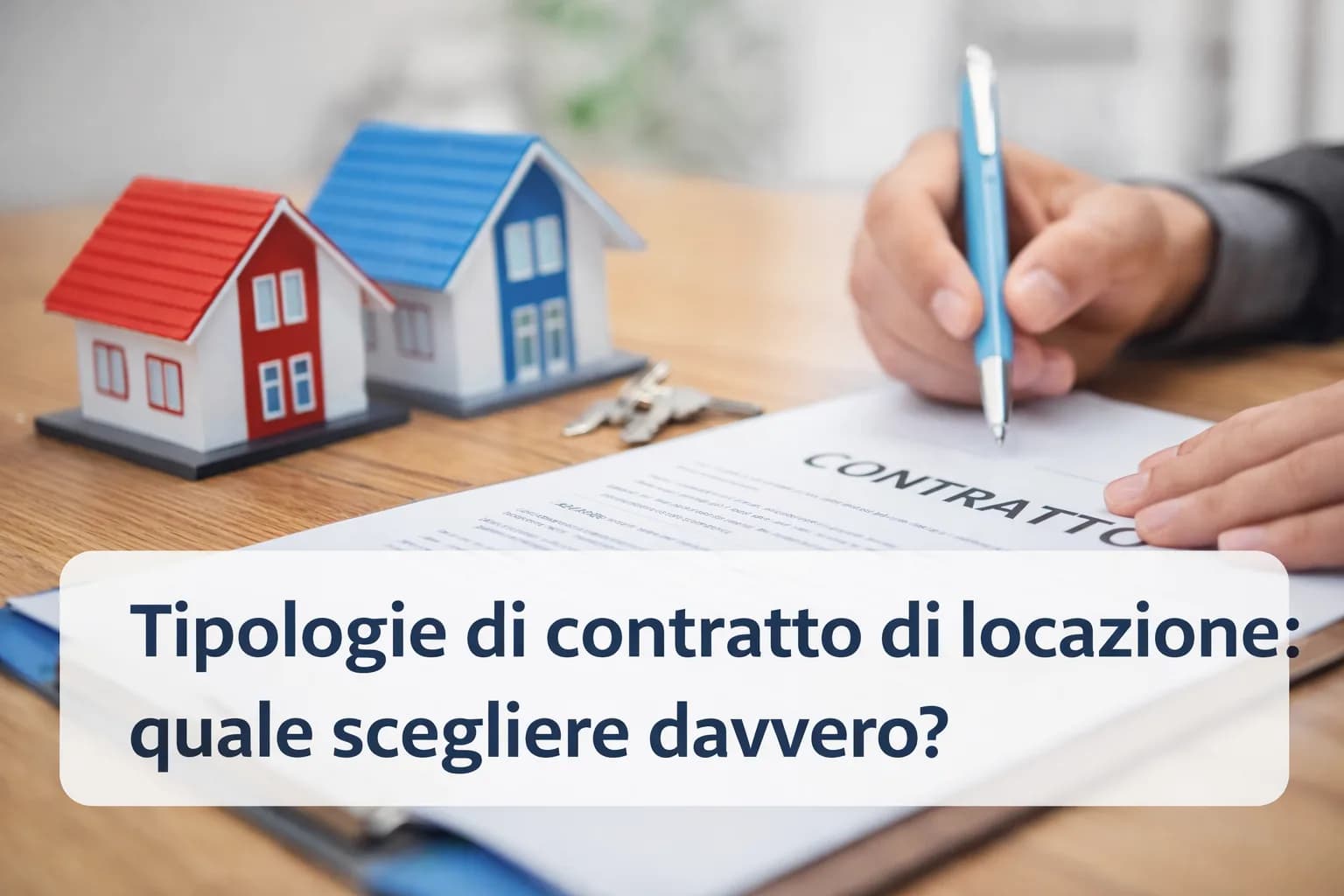 Tipologie di contratto di locazione: quale scegliere davvero?
