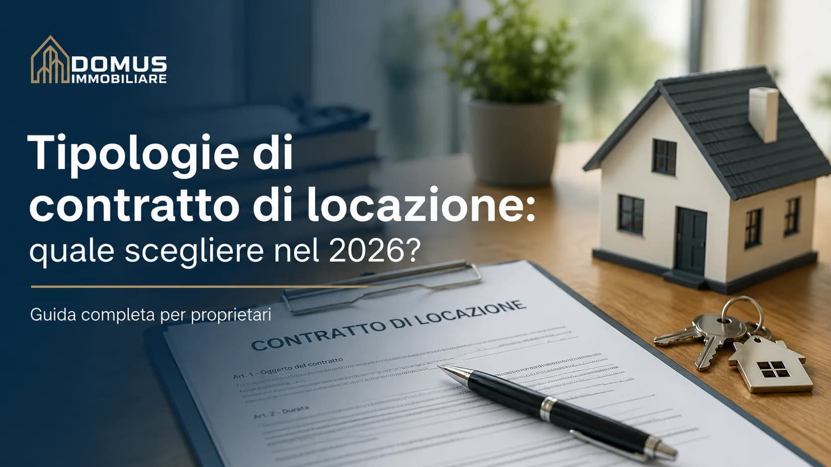 Tipologie di contratto di locazione nel 2026: quale scegliere davvero? Reggio Emilia